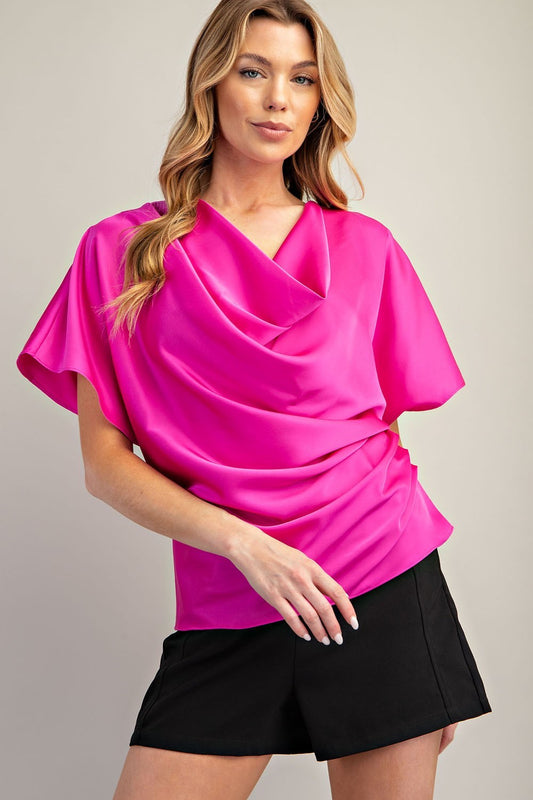 The Sara Ruched Blouse