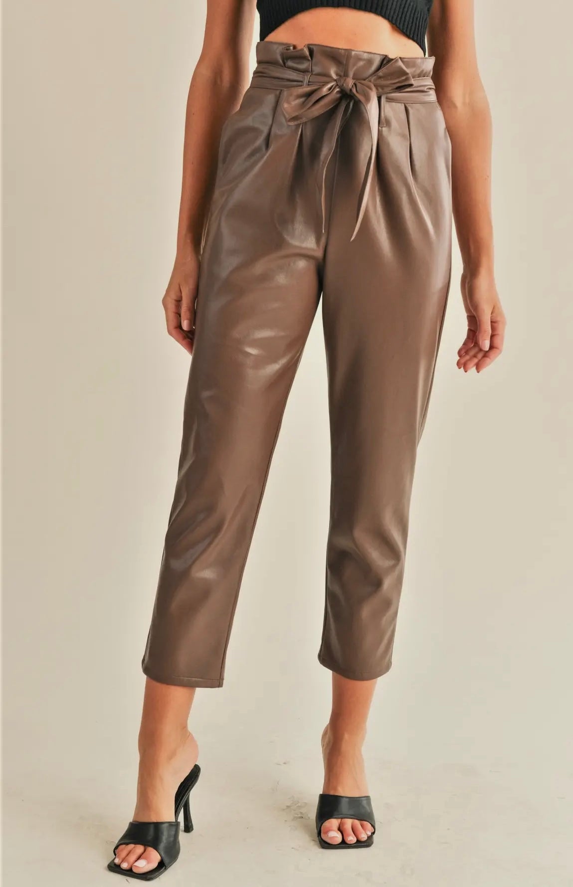 Melani Leather Pant